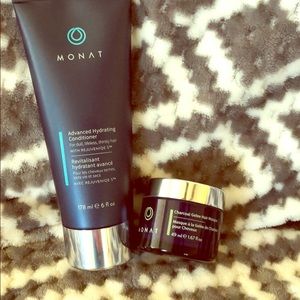 Monat Hydration Conditioner and Charcoal Masque